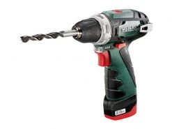 Metabo Akku-Bohrschrauber PowerMaxx BS Basic 12V Kit 2x 2.0 Ah