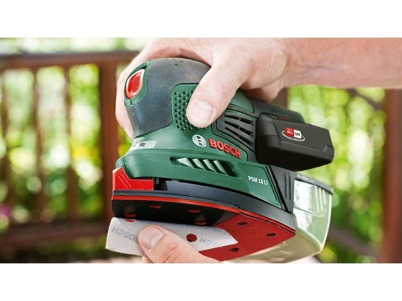 Bosch Akku-Multischleifer PSM 18 LI Solo 5 Bosch Akku-Multischleifer PSM 18 LI Solo – Bild 3