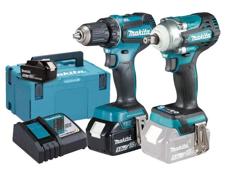 Makita Akku Bohrschrauber & Schlagschrauber LXT 18 V Set