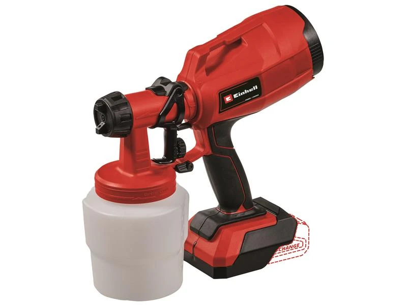 Einhell Akku-Farbsprühsystem TC-SY 18 Solo 3 Einhell Akku-Farbsprühsystem TC-SY 18 Solo