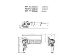 Metabo Winkelschleifer WEV 17-125 Quick -WerkProfi Verkäufe 219546871 xxl