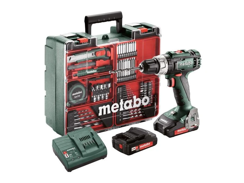 Metabo Akku-Bohrschrauber BS 18 L Set 3 Metabo Akku-Bohrschrauber BS 18 L Set