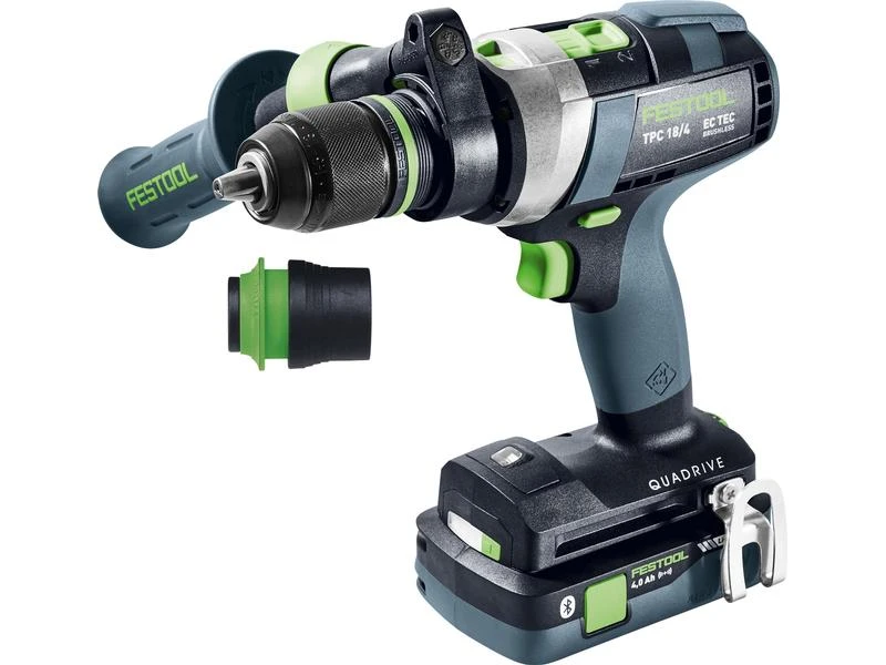 FESTOOL Akku-Schlagbohrschrauber QUADRIVE TPC 18/4 I Plus 4 FESTOOL Akku-Schlagbohrschrauber QUADRIVE TPC 18/4 I Plus – Bild 2
