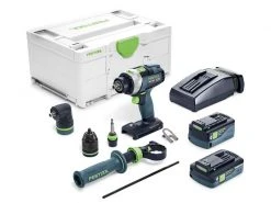 FESTOOL Akku-Schlagbohrschrauber QUADRIVE TPC 18/4 I Set
