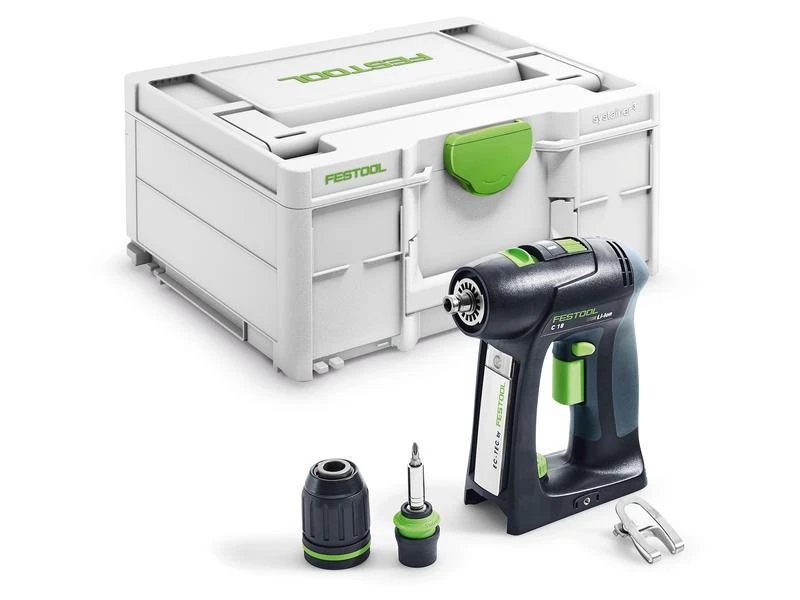 FESTOOL Akku-Bohrschrauber C 18 Basic 3 FESTOOL Akku-Bohrschrauber C 18 Basic