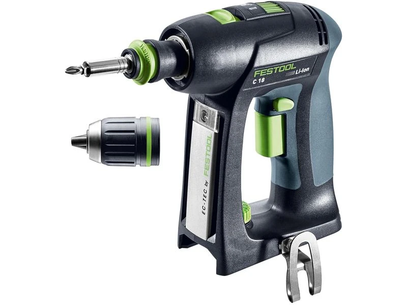 FESTOOL Akku-Bohrschrauber C 18 Basic 4 FESTOOL Akku-Bohrschrauber C 18 Basic – Bild 2