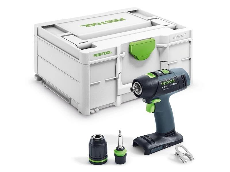 FESTOOL Akku-Bohrschrauber T 18+3 Basic 3 FESTOOL Akku-Bohrschrauber T 18+3 Basic