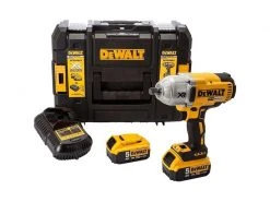 DeWalt Akku-Schlagschrauber 1/2" 18 V DCF899P2 2x 5 Ah Akku