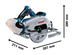 Bosch Professional Akku-Kreissäge GKS 18V-68 C Biturbo 2 x 5.5Ah ProCORE -WerkProfi Verkäufe 226170072 xxl