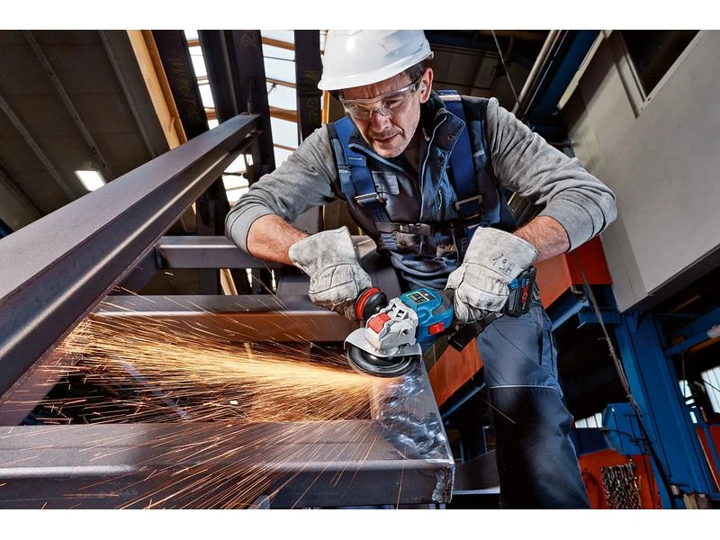 Bosch Professional Akku-Winkelschleifer GWX 18V-15 SC Biturbo X-LOCK, 2x 5.5Ah 7 Bosch Professional Akku-Winkelschleifer GWX 18V-15 SC Biturbo X-LOCK, 2x 5.5Ah – Bild 5