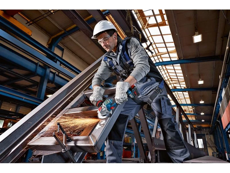 Bosch Professional Akku-Winkelschleifer GWX 18V-15 SC Biturbo X-LOCK, 2x 5.5Ah 6 Bosch Professional Akku-Winkelschleifer GWX 18V-15 SC Biturbo X-LOCK, 2x 5.5Ah – Bild 4