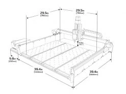 Inventables Fräsmaschine X-Carve V2 1000 mm Bausatz -WerkProfi Verkäufe 244974566 xxl