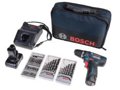 Bosch Professional Akku-Bohrschrauber GSR 12V-15 Kit 1x 4.0 Ah + 1x 2.0 Ah -WerkProfi Verkäufe 54054312 xxl