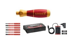 Wiha Akku-Schrauber speedE Set 10-teilig