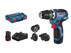 Bosch Professional Akku-Bohrschrauber GSR 12V-35 FC Kit inkl. Zubehör-Set